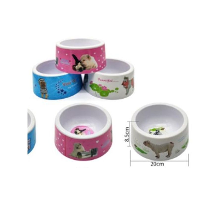 GENERICO - Bowl Para Perro Comida Colores Surtidos 20cm