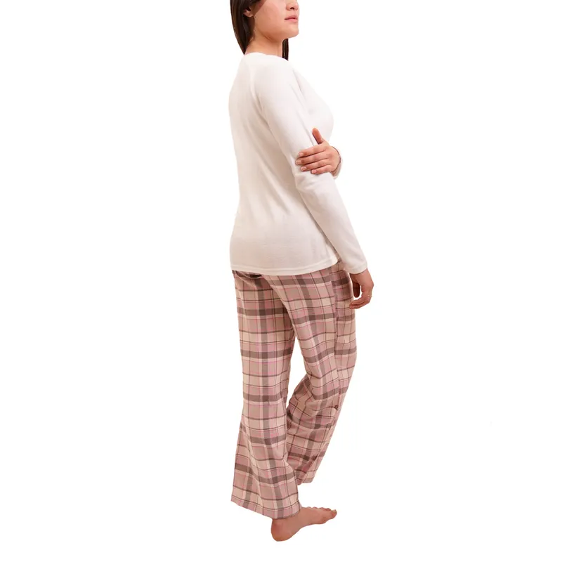 BAZIANI - Pijama Franela Mujer 8660