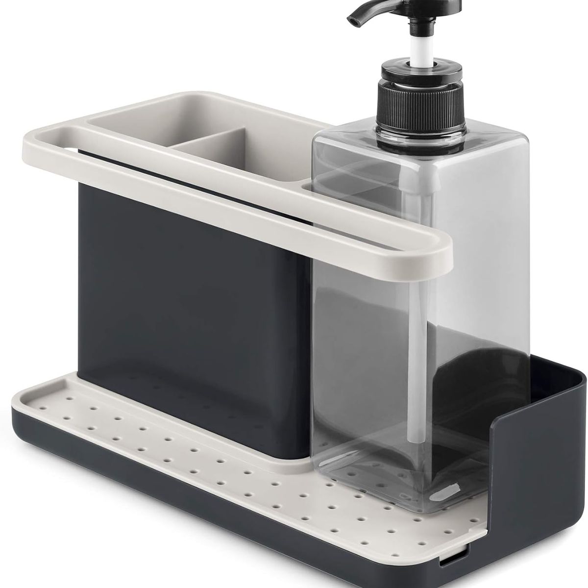 RAYEN - Organizador para Lavaplatos Rayen  Porta-esponja y Dispensador de Jabón