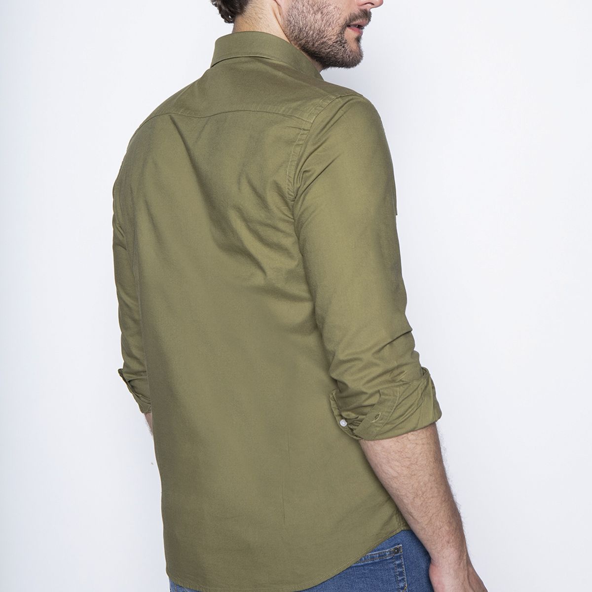 NEW MAN - Camisa Redditch Beige New Man