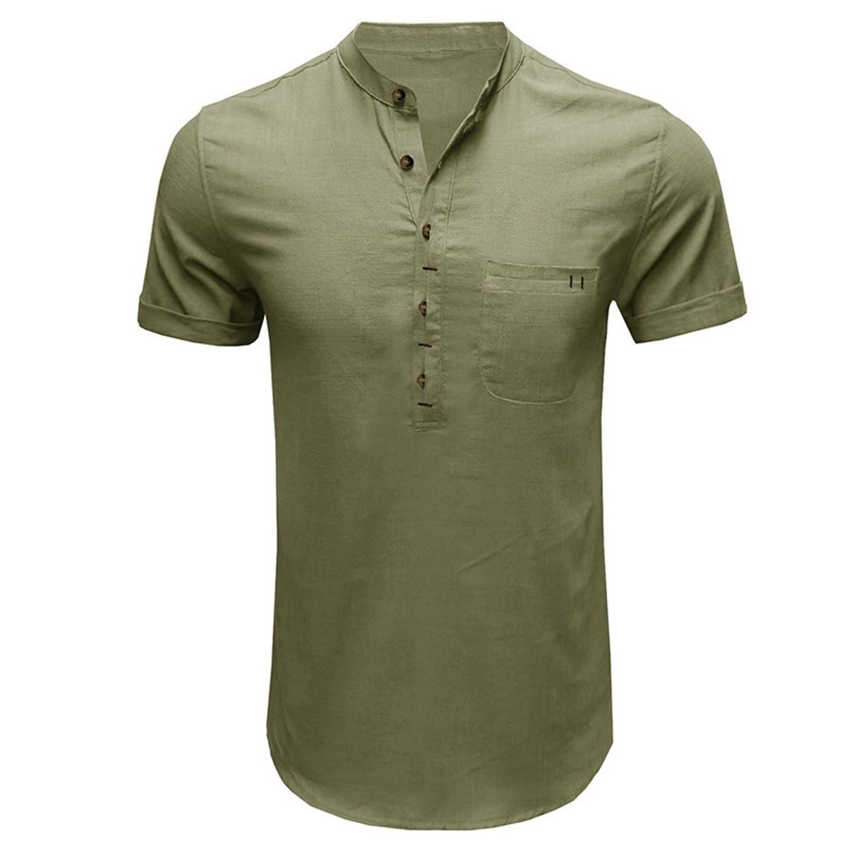 BLWOENS - Polera Hombre de manga corta-Verde