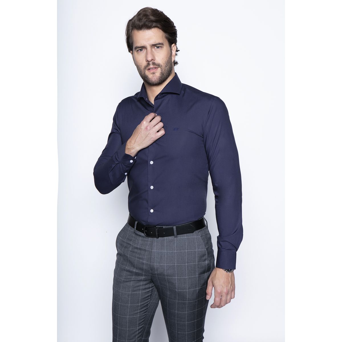 NEW MAN - Camisa London Azul New Man