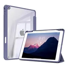 LINKON - Estuche Funda Smart Case Espacio Lápiz iPad - Azul - 10.2"