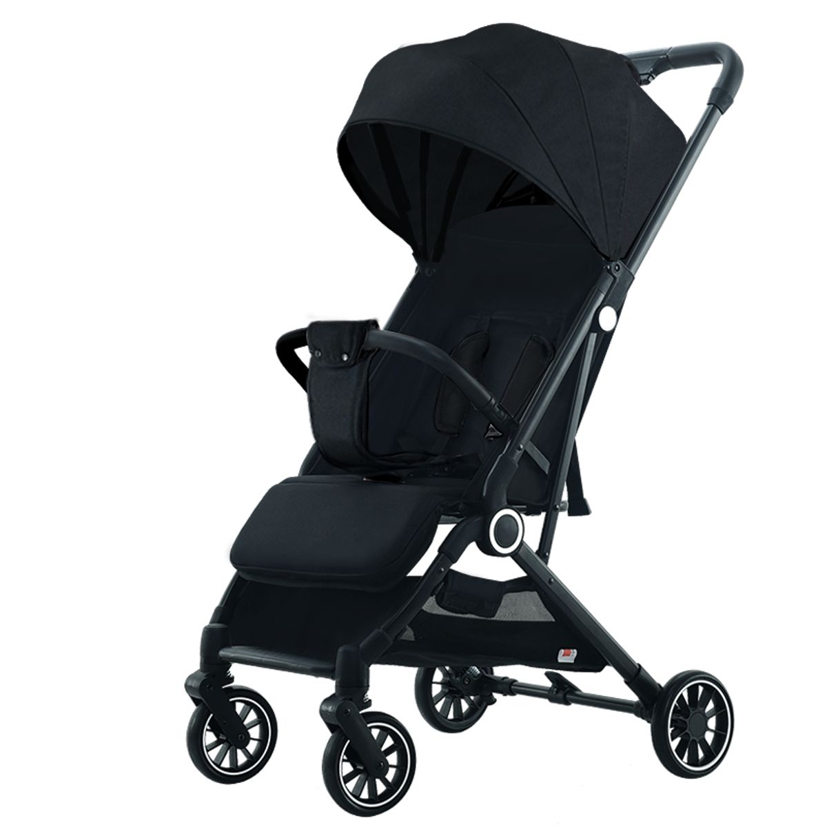 LUBABYCAS - Coche de Paseo Últra Compacto LuBabycas Negro