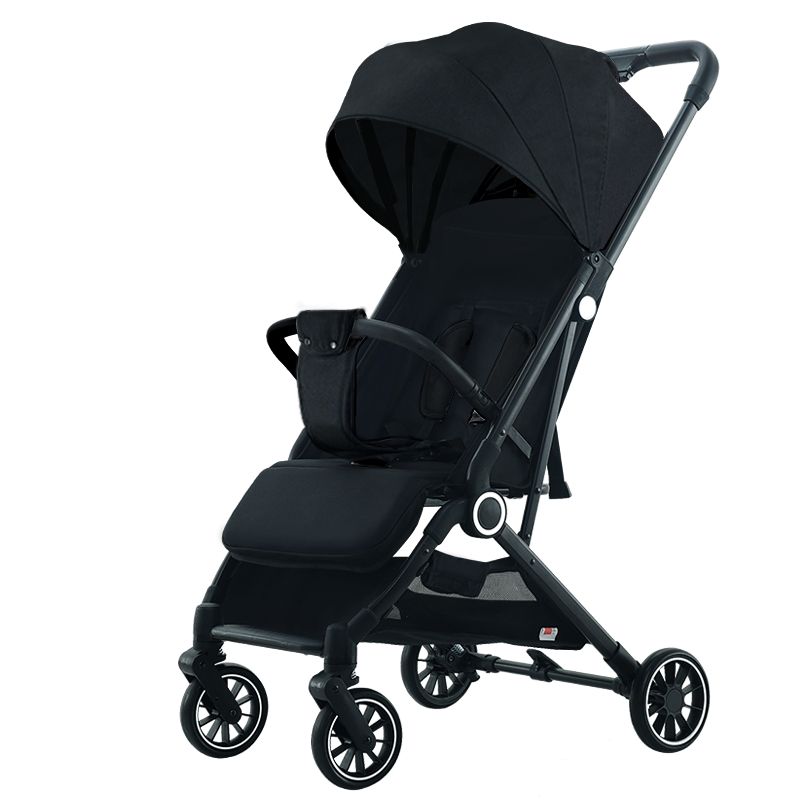 LUBABYCAS - Coche de Paseo Últra Compacto LuBabycas Negro