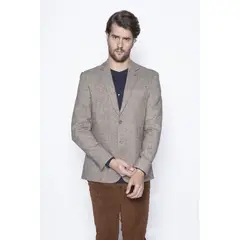 NEW MAN - Blazer Corto Café