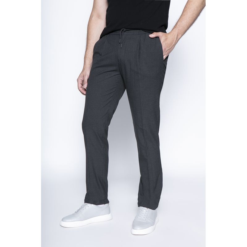 NEW MAN - Pantalon Berro Gris New Man