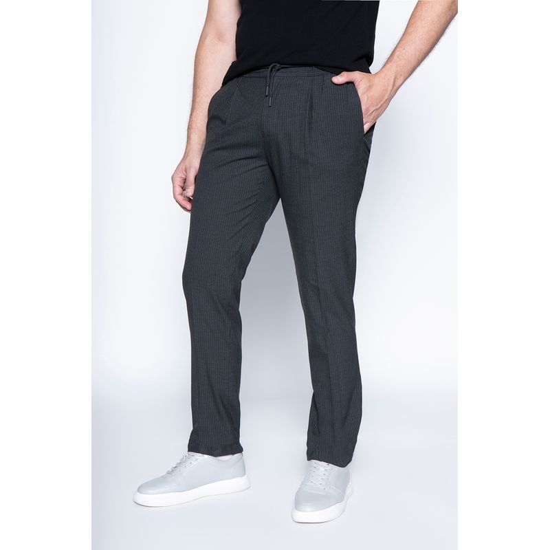 NEW MAN - Pantalon Berro Gris New Man