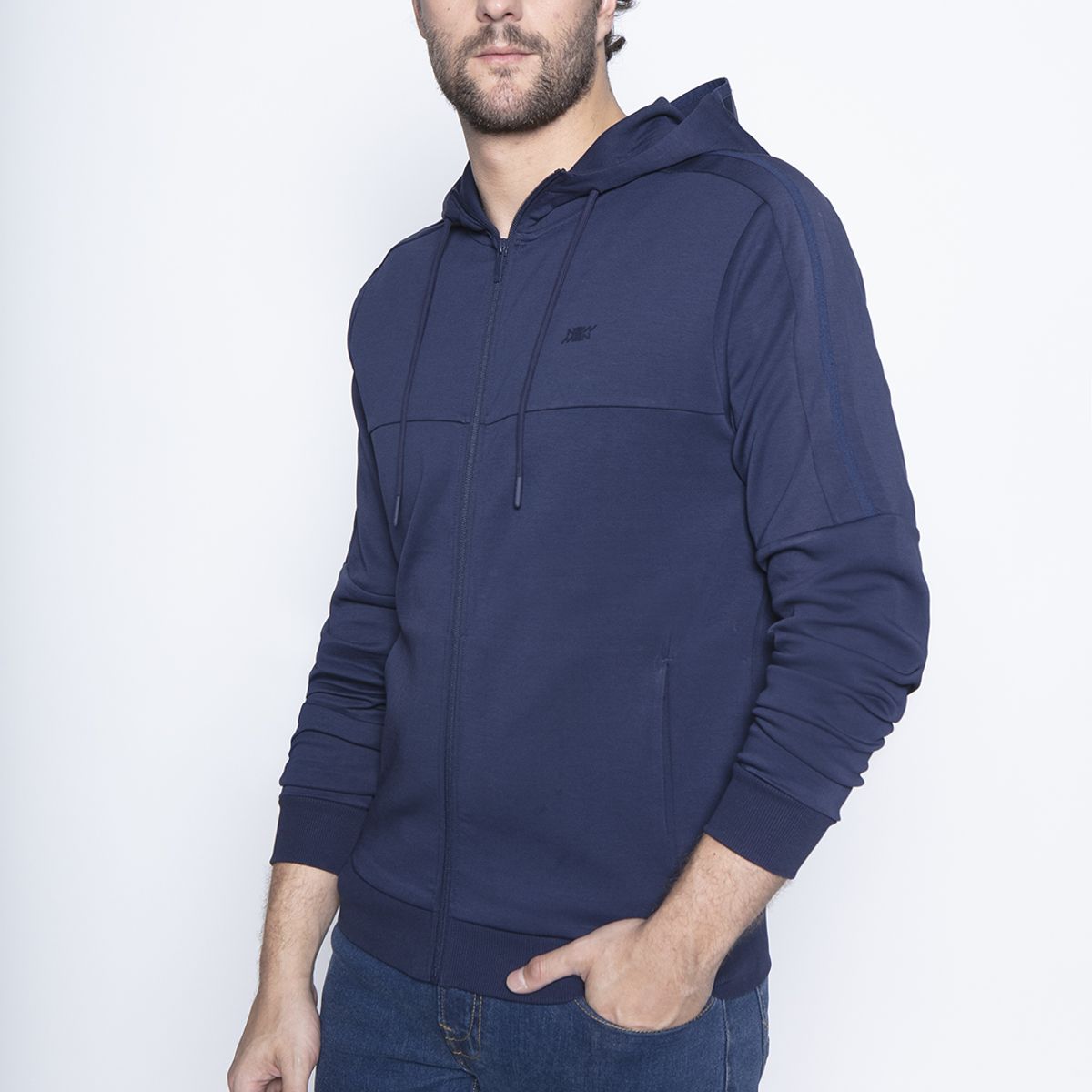 NEW MAN - Poleron Madrid Azul New Man