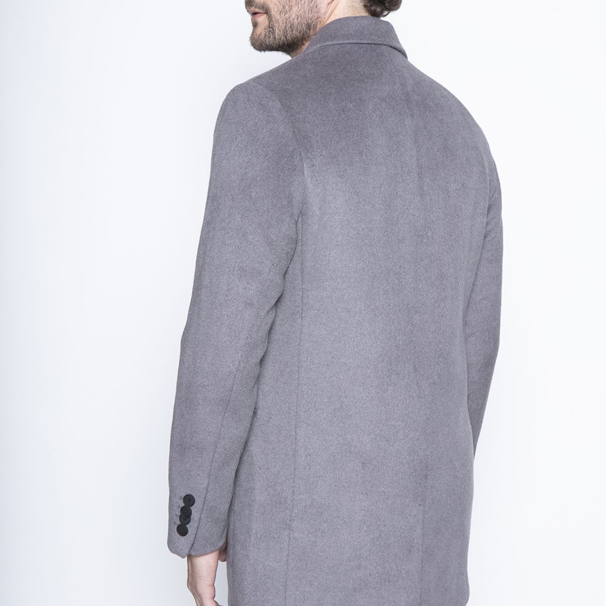 NEW MAN - Abrigo Prince Gris New Man