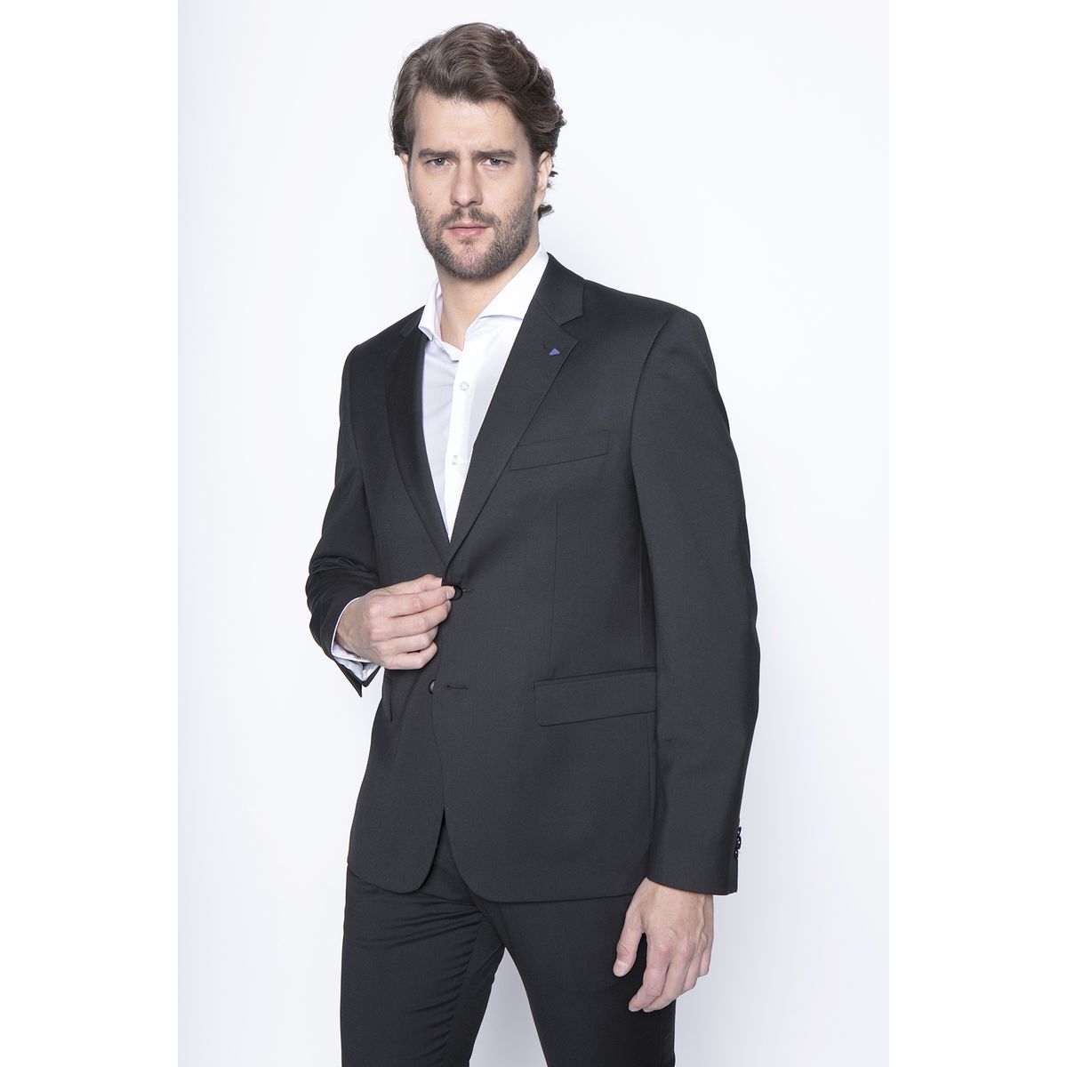 NEW MAN - Blazer Suit Calamo Negro New Man