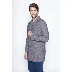 NEW MAN - Abrigo Prom Azul