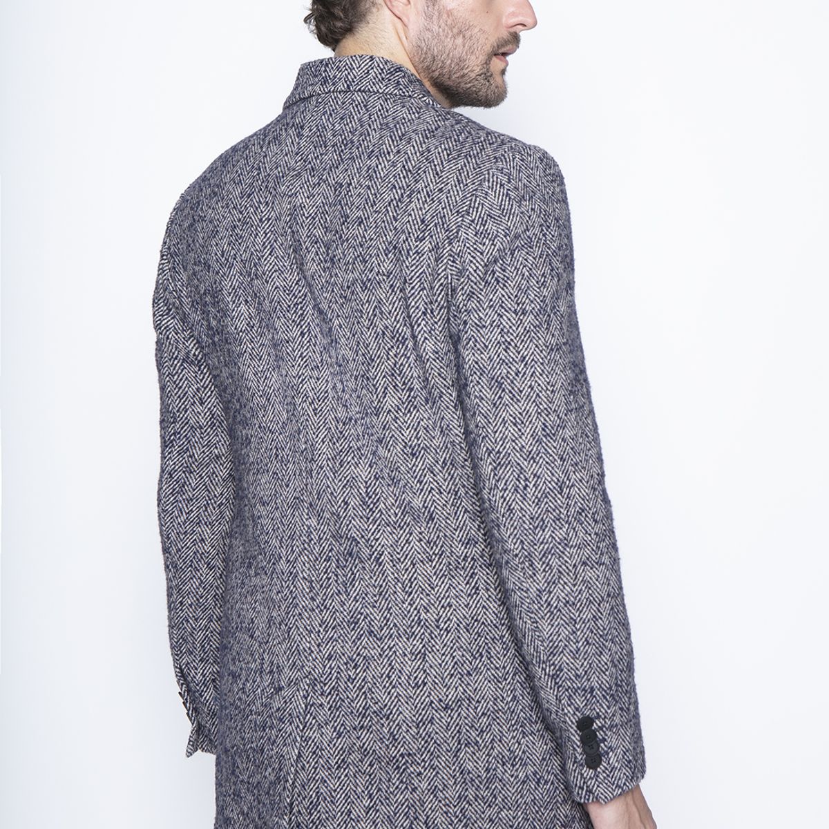 NEW MAN - Abrigo Prom Azul New Man