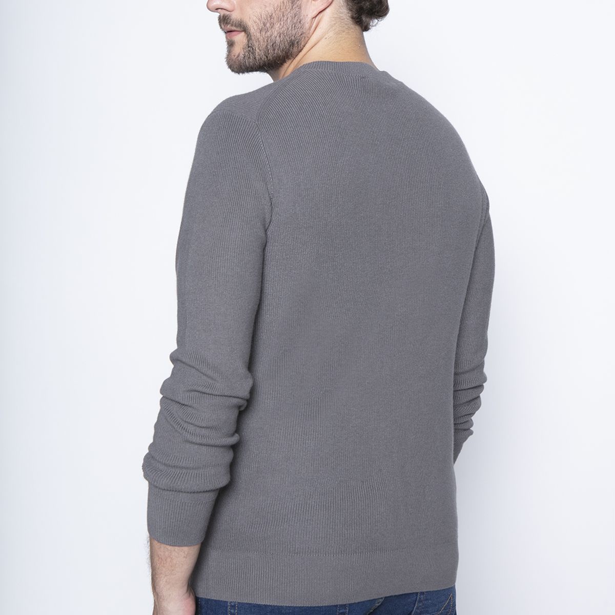 NEW MAN - Sweater Tallin Gris New Man