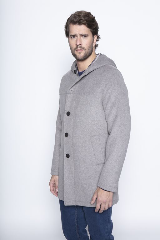 Abrigo Prunge Gris Gris S
