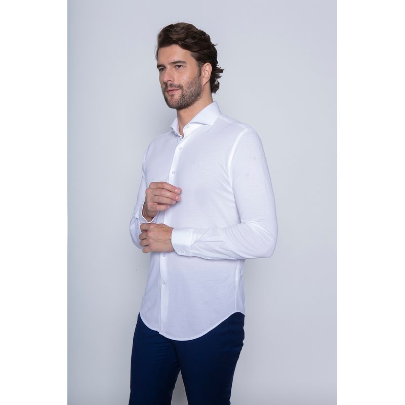 NEW MAN - Camisa Bristol Blanco New Man