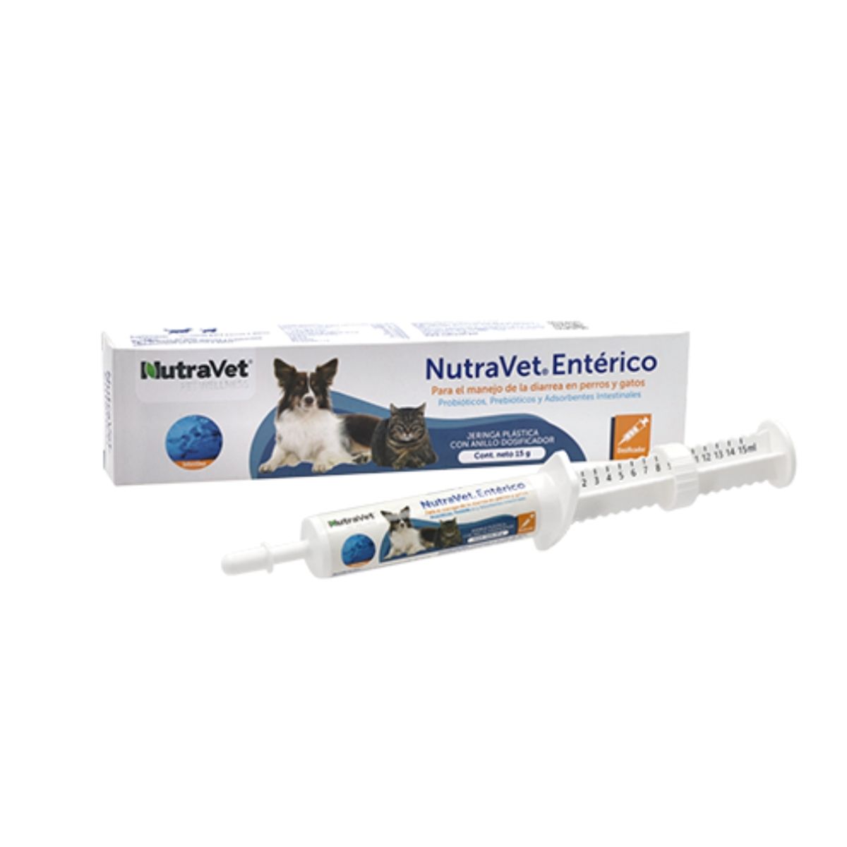 Dragpharma - Nutravet Enterico Probioticos 15 gramos Perros Y Gatos