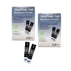 GENERICO - Tiras Cintas reactivas Vivachek Fad X100 Unidades