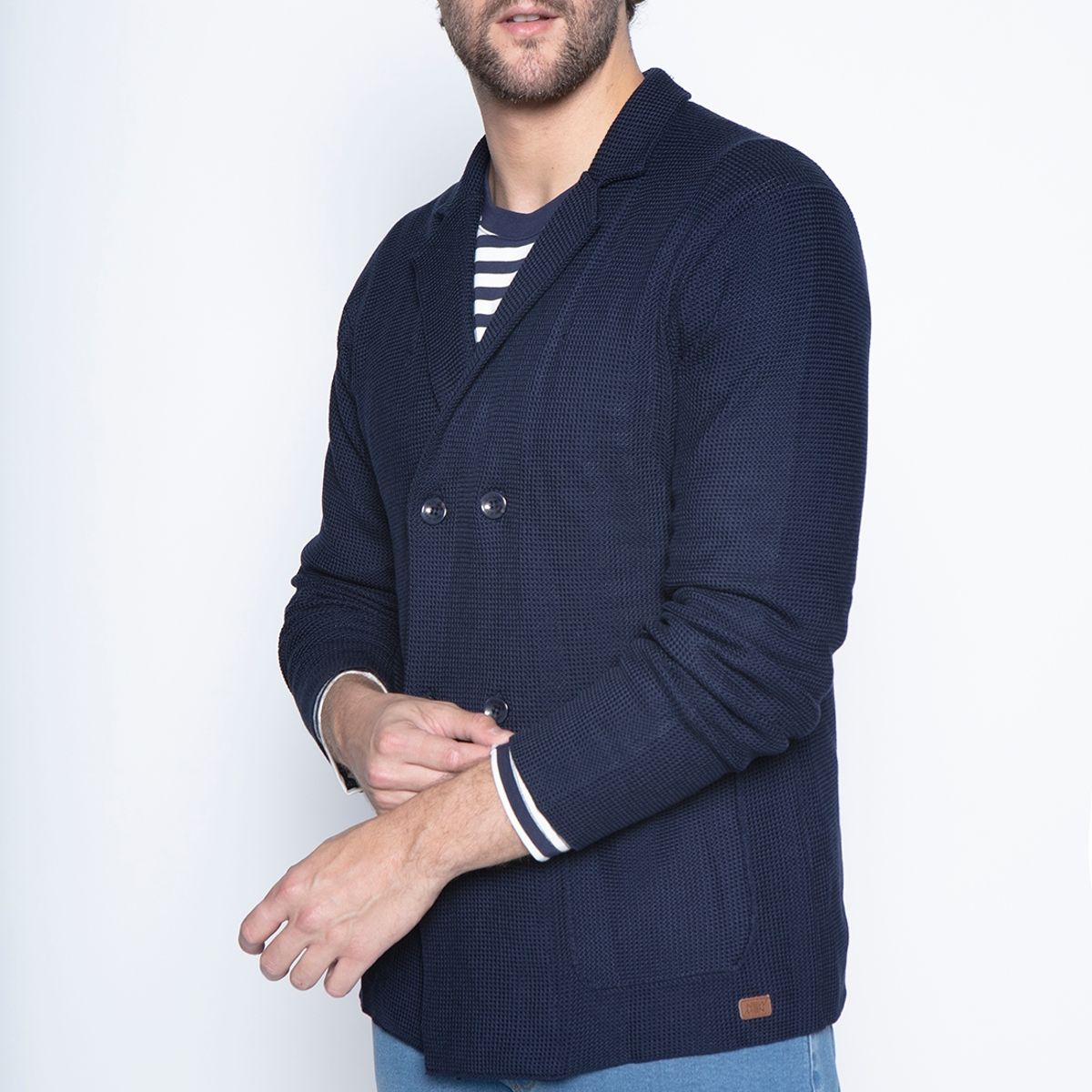 NEW MAN - Cardigan Londres Azul New Man