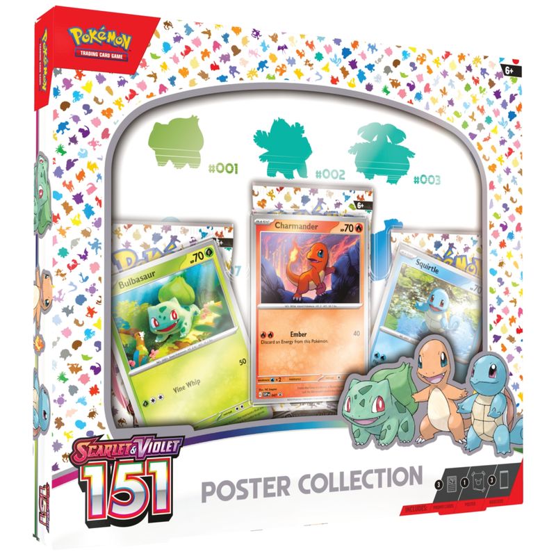 POKEMON - Pokémon 151 Poster Collection Inglés POKEMON