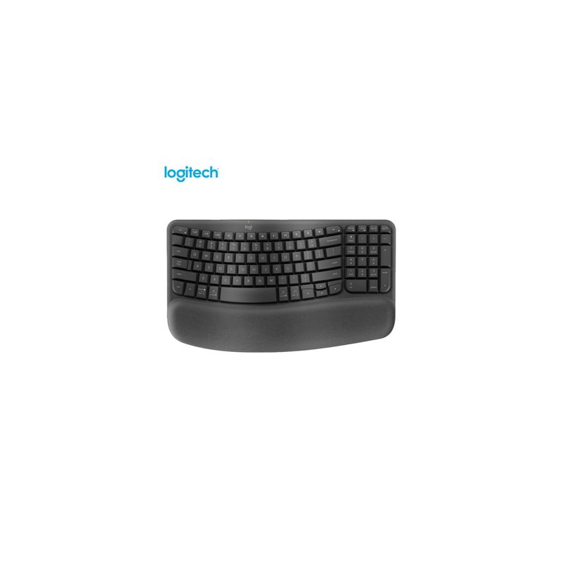 LOGITECH - Teclado Logitech WAVE KEYS Ergonómico Inalámbrico Grafito LOGITECH