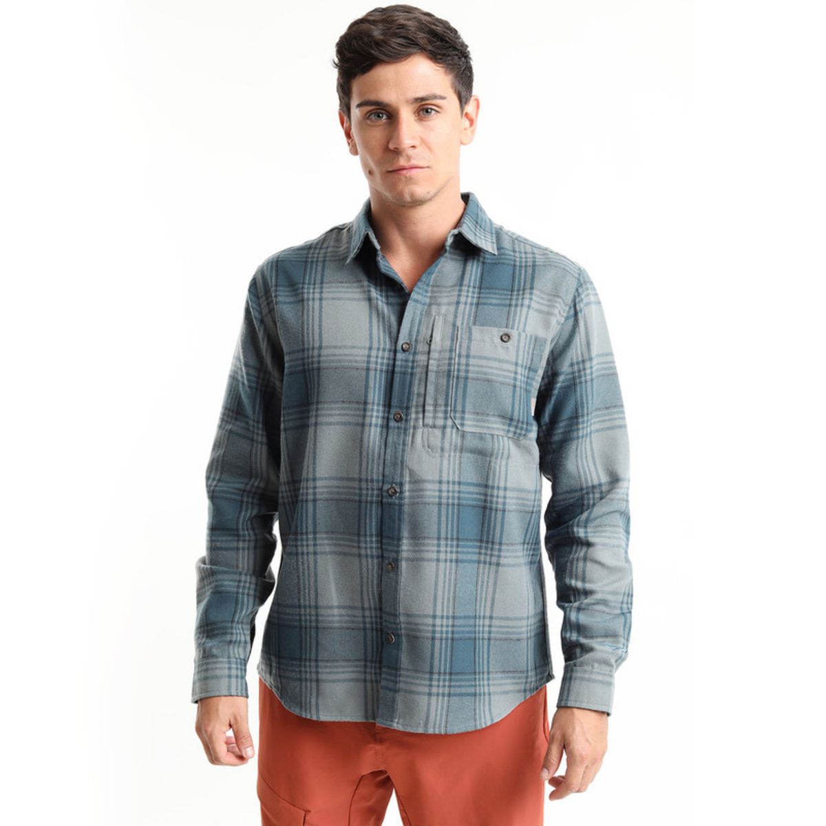 KANNU - Camisa Leñadora Fitz Roy Hombre Gris KANNU
