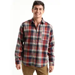 KANNU - Camisa Leñadora Fitz Roy Hombre Arena