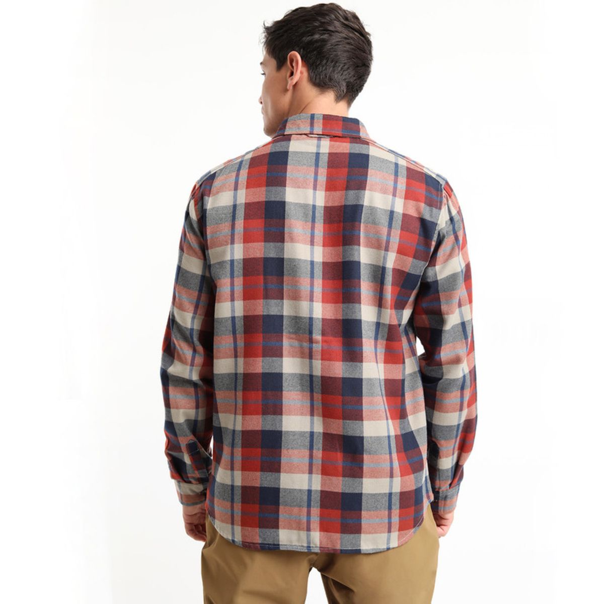 KANNU - Camisa Leñadora Fitz Roy Hombre Arena KANNU