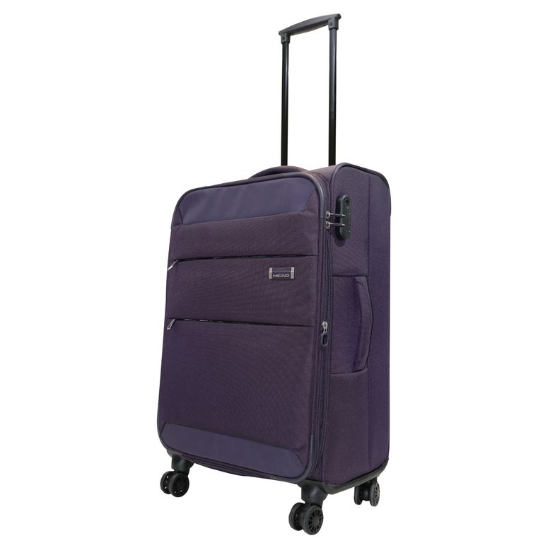 Maleta Blanda Expandible Londres M Morado Morado M