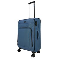 Maleta Blanda Tela Madrid M Azul Frio