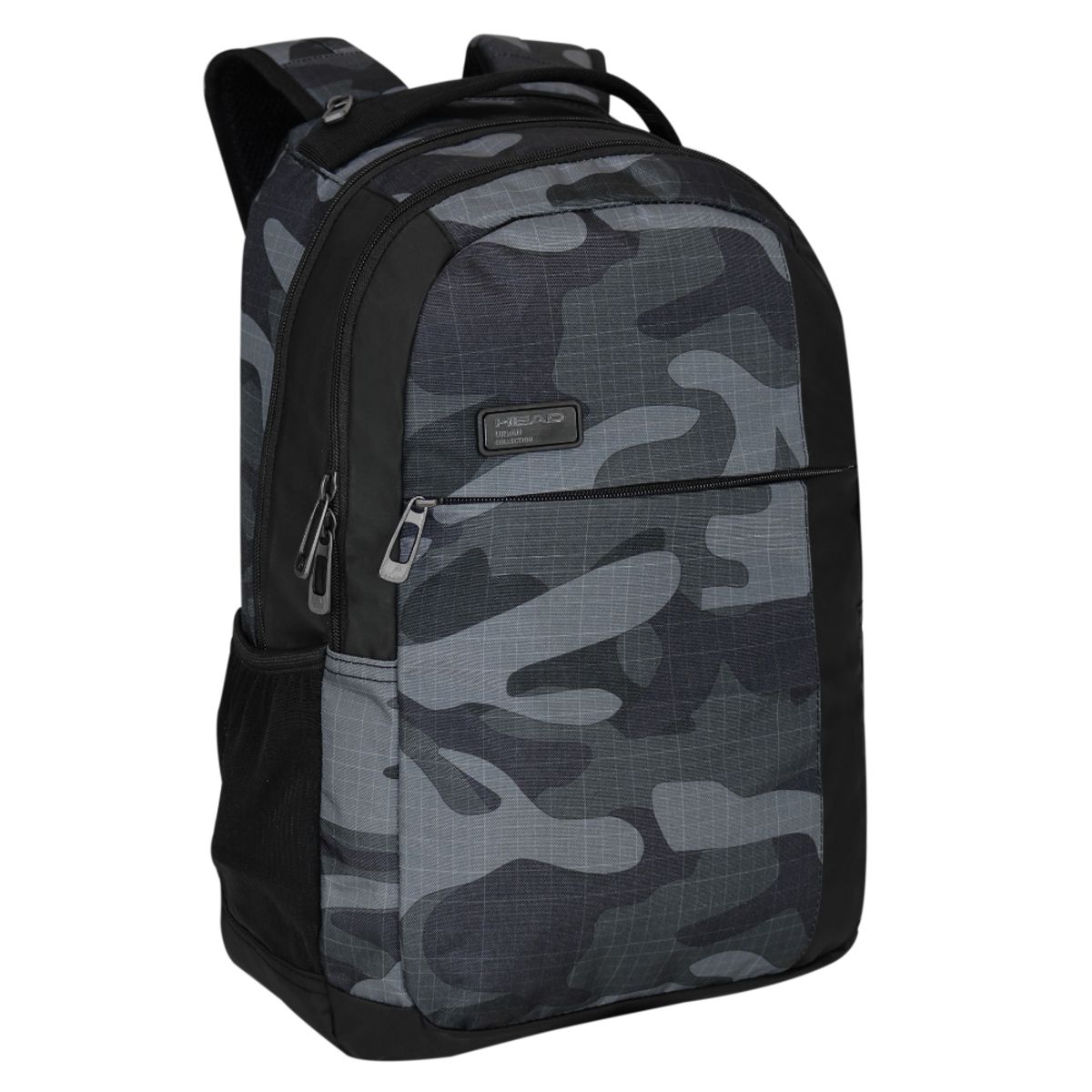 HEAD - Mochila Ejecutiva Notebook Porter Camo Gris Oscuro Head