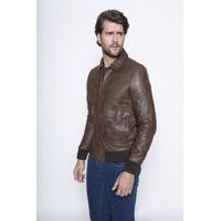 Chaqueta Central Leather Café