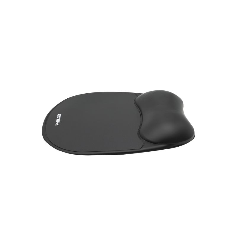 PHILCO - PAD MOUSE RIGIDO C/GEL APOYA MUÑECA PHILCO