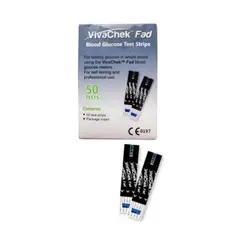 GENERICO - Tiras Cintas reactivas Vivachek Fad X50 Unidades