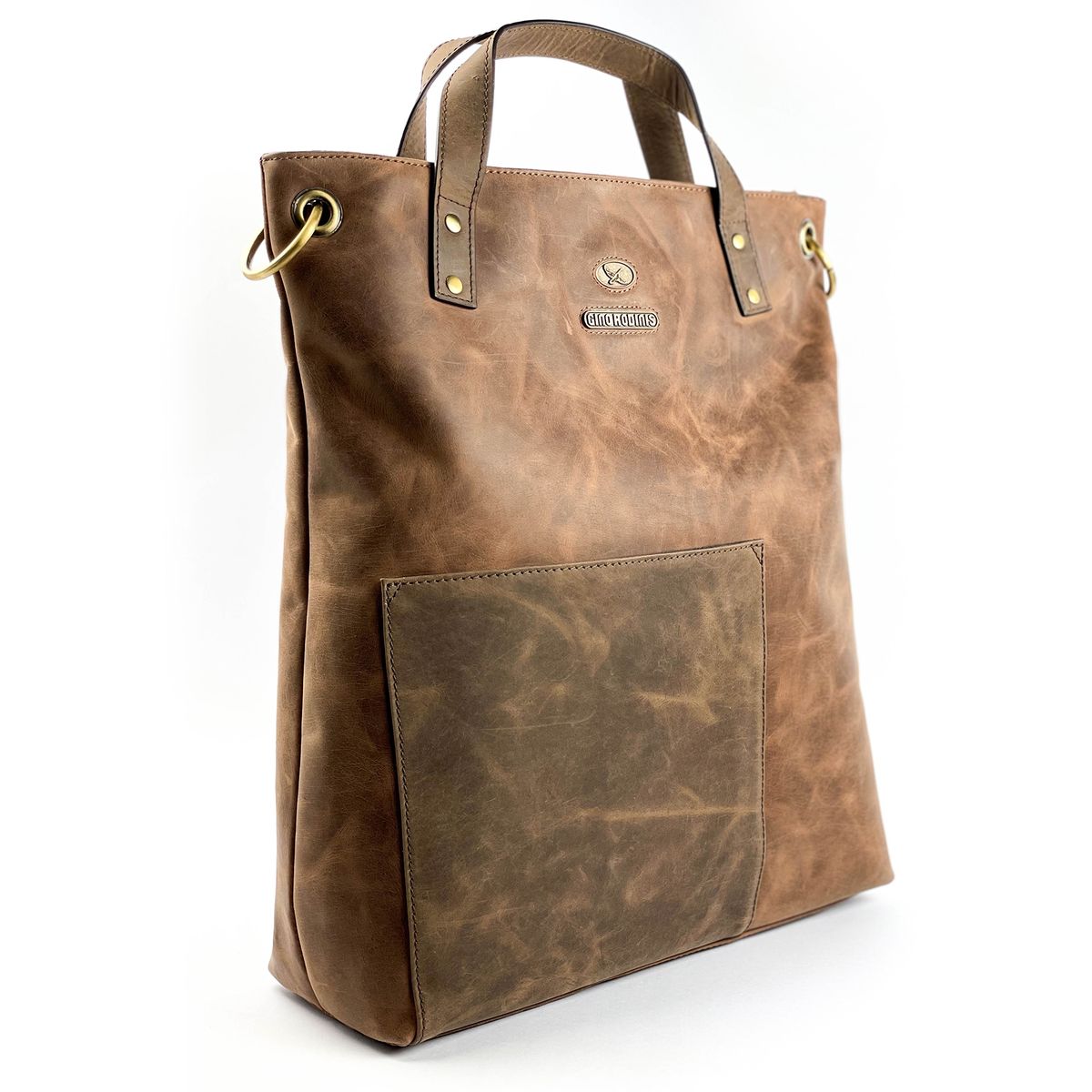 GINO RODINIS - Tote Bag 2201 Camel Gino Rodinis