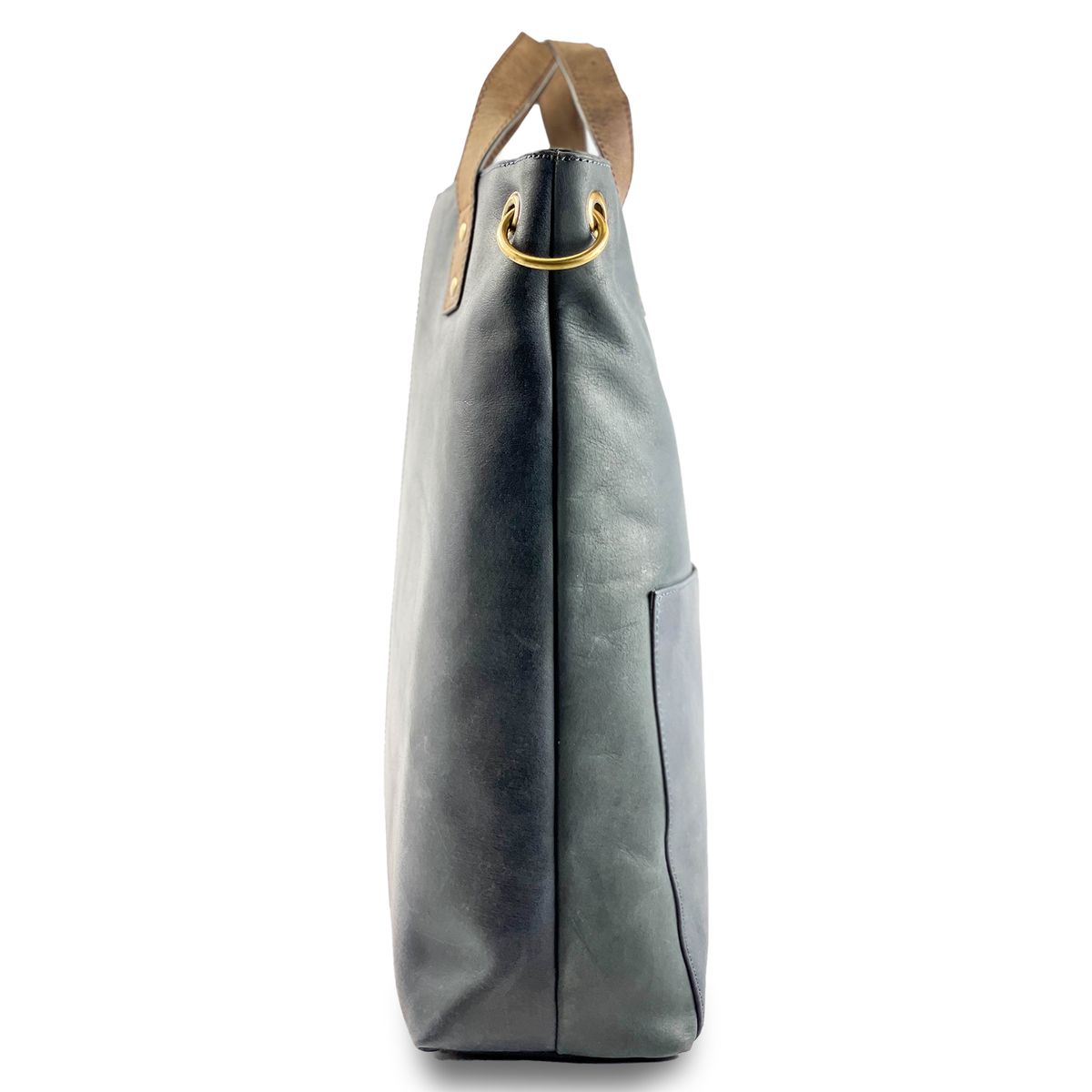 GINO RODINIS - Tote Bag 2201 Azul/Marrón Gino Rodinis