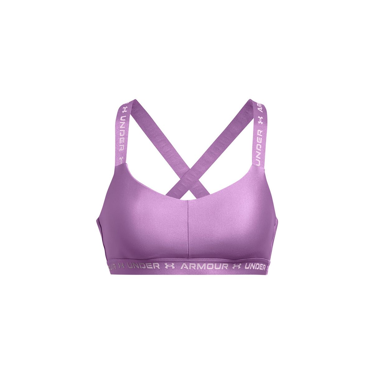 UNDER ARMOUR - Sostén deportivo Low UA Cross mujer Morado UNDER ARMOUR