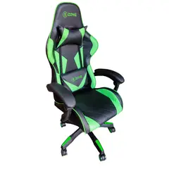 TODODESCUENTO - Silla Gamer Profesional Base De Aluminio VERDE NEON XZONE