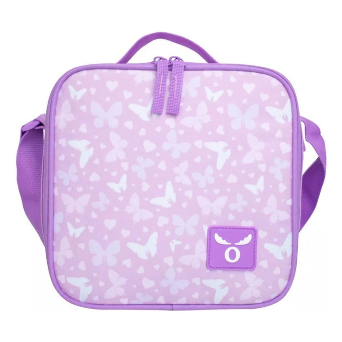 MOOSE - Bolso Lonchera Térmica Kids Moose Diseños Colación Escolar Color Rosa Butterfly