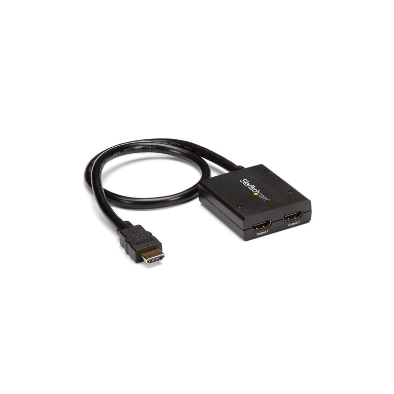 STARTECH - Multiplicador de Video HDMI 2 Puertos Splitter HDMI 4k 30Hz STARTECH