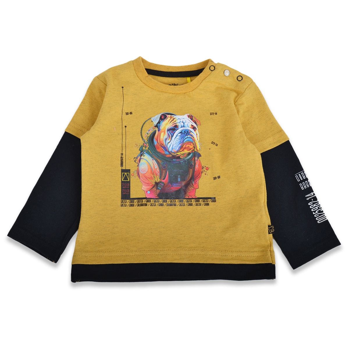 PILLIN - Polera Bebé Niño Mostaza Pillin PILLIN