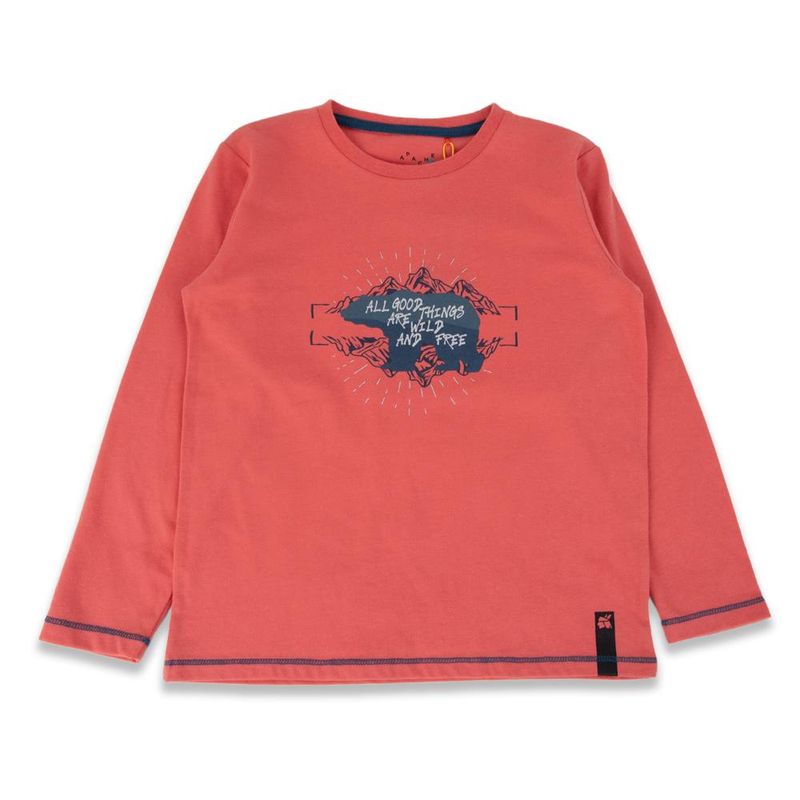 PILLIN - Polera Niño Rojo Pillin PILLIN