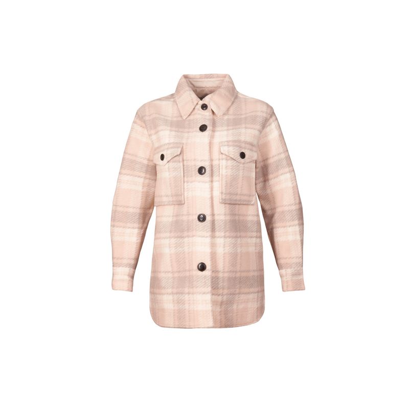 ROCKFORD - Chaqueta Lana Mujer Begonia Beige/Crudo ROCKFORD.