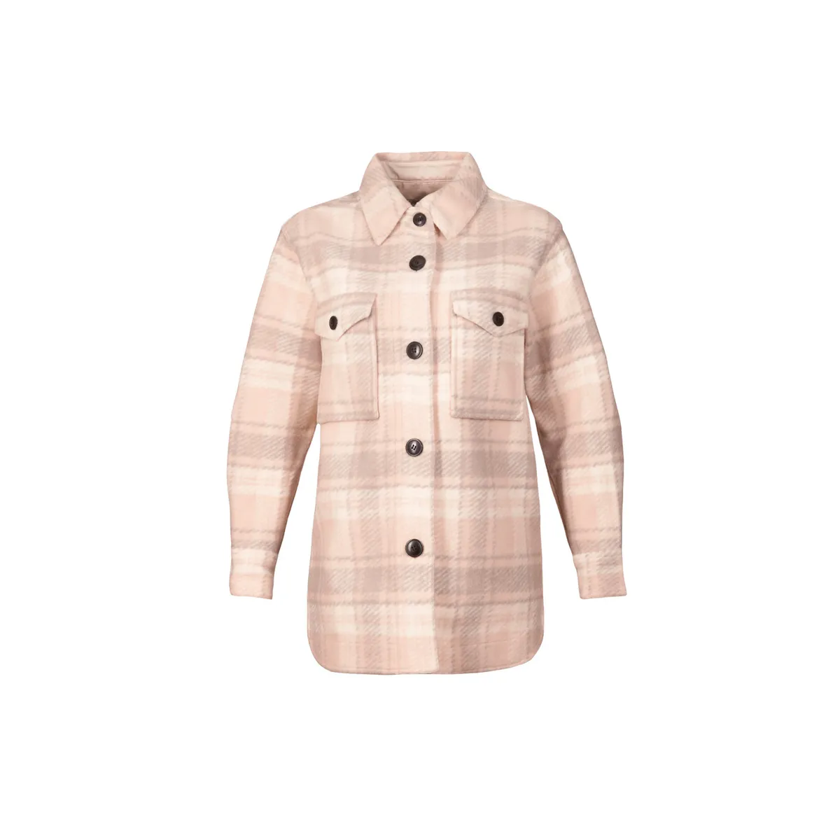 ROCKFORD - Chaqueta Lana Mujer Begonia Beige/Crudo ROCKFORD