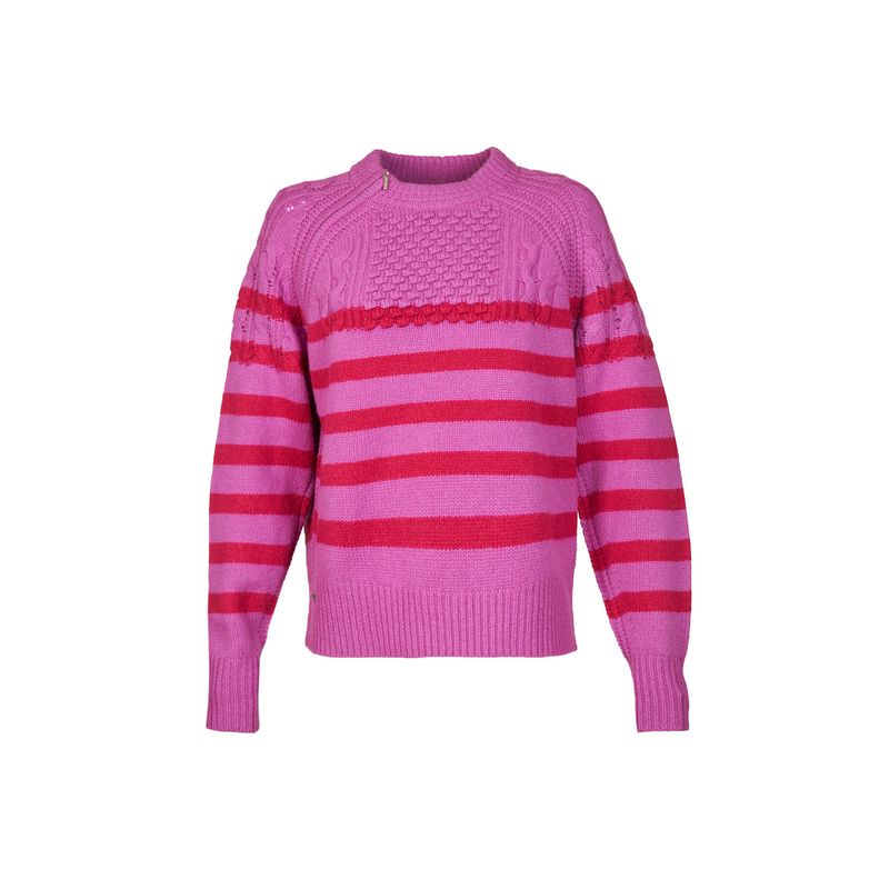 ROCKFORD - Sweater Lana Mujer Marga Morado ROCKFORD