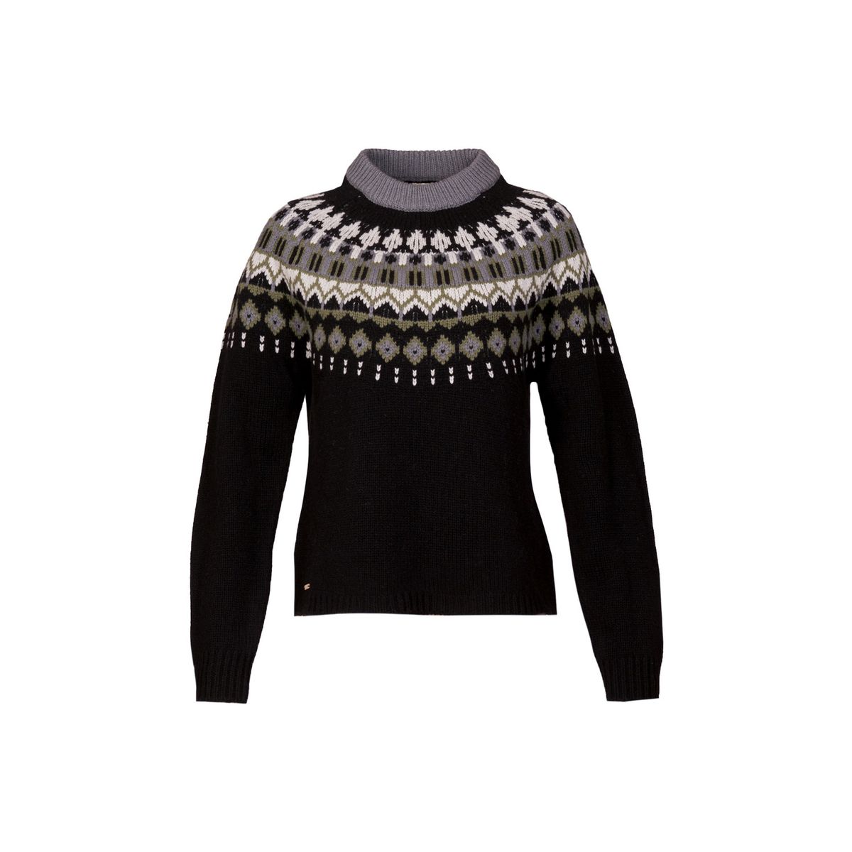 ROCKFORD - Sweater Lana Mujer Foggia Negro ROCKFORD