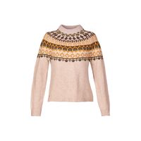 Sweater Lana Mujer Foggia Beige/Crudo