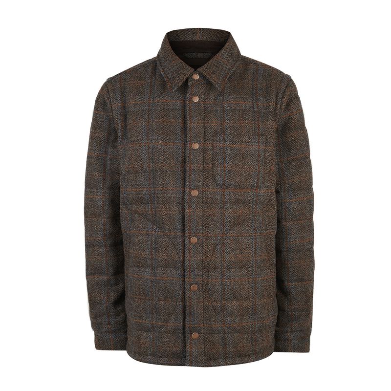 ROCKFORD - Chaqueta Lana Hombre Lewis Café ROCKFORD