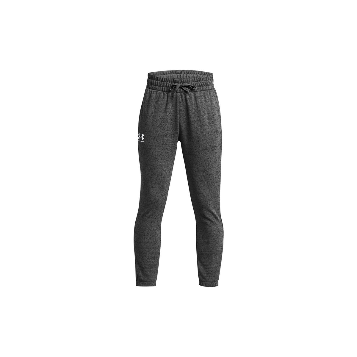 UNDER ARMOUR - Joggers de rizo UA Rival Gris para niña UNDER ARMOUR