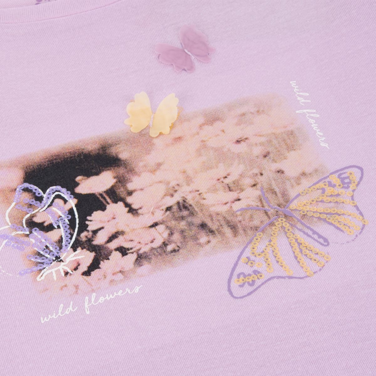 PILLIN - Polera Niña Lila Pillin PILLIN